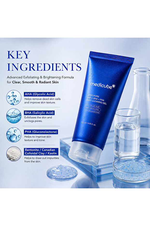 Medicube Zero Pore Blackhead Mud Mask 100gm