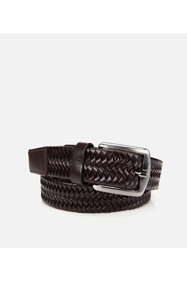Men's Leather Brown Belt