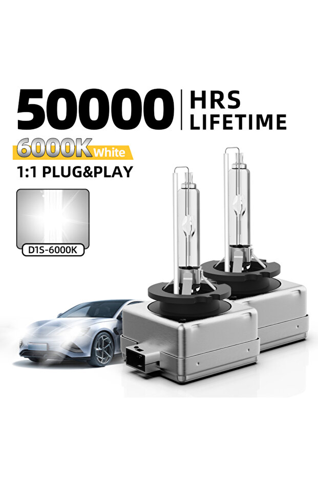 D1S 6000 K 2 PCS HID Bulb Xenon Headlight Bulb D1S D2S D3S D4S D1R D2R D3R D4R Xenon Lamp Light 4300