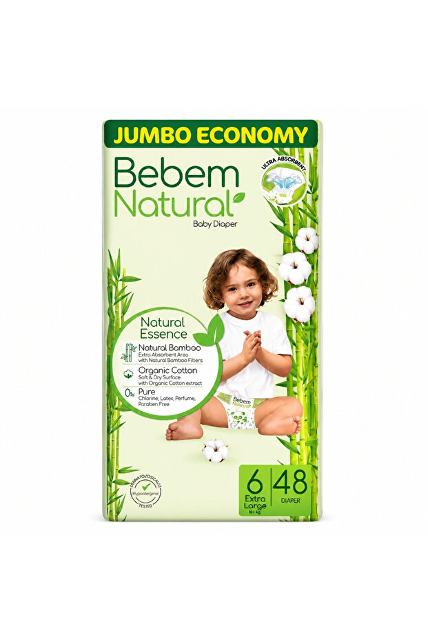 Diaper Jumbo S6 48's 16+kg