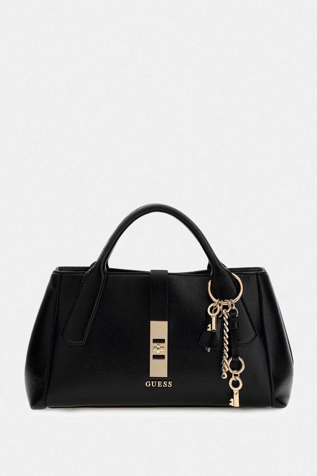 Brooke High Society Satchel Black Women's Handbag Hwbg9897060-Bla