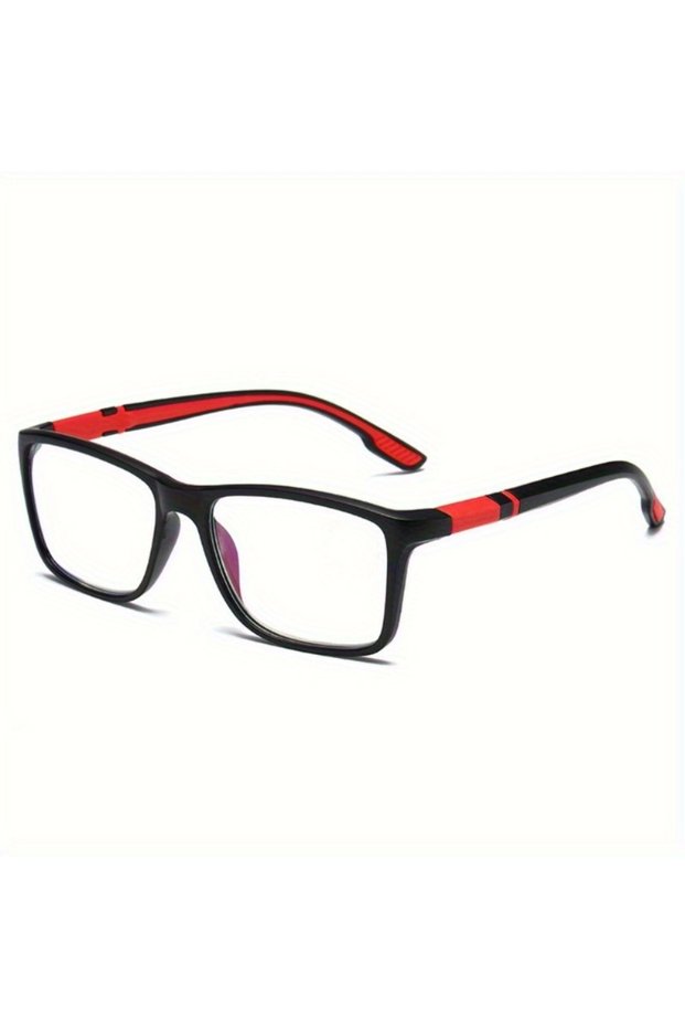 DUTRIEUX +400 Red FG Ultralight TR90 Reading Glasses Blue Light Blocking Presbyopia Eyeglasses Men H