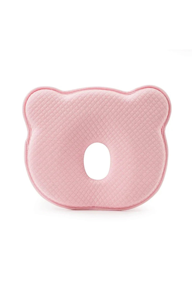 Pink Newborn Baby Memory Pillow Four Seasons General Memory Foam Baby Pillow Pure Cotton Anti-Migrai