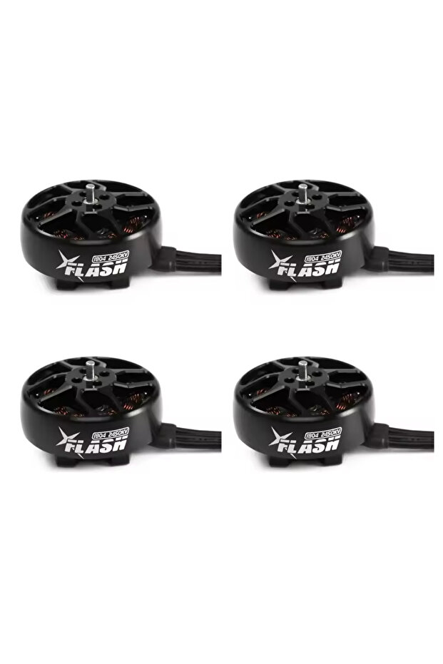 4PCS 1804 2450KV 4PCS FlyFishRC Flash 1804 4S 2450KV 6S 3500KV Brushless Motor for 3-4inch Cinewhoop