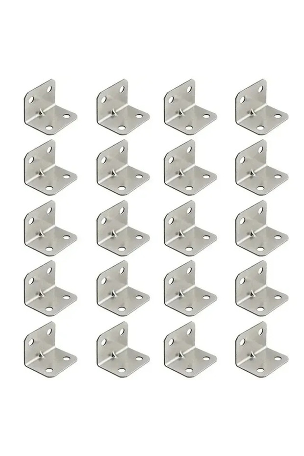 30-22-1mm 20pcs 20pcs Angle Iron Board Table, Chair, Cabinet, Wardrobe, Fixed Connector, 90-degree A