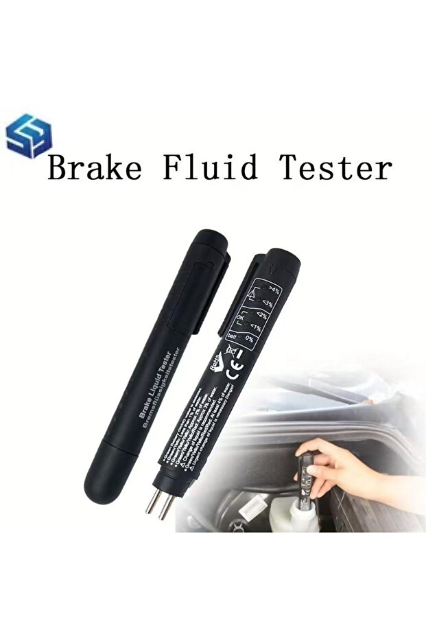 DOT3/4/5 Brake Fluid Tester Auto Brake Oil Quality Check Pen 5 LED Indicator Car Brake Fluid Liquid