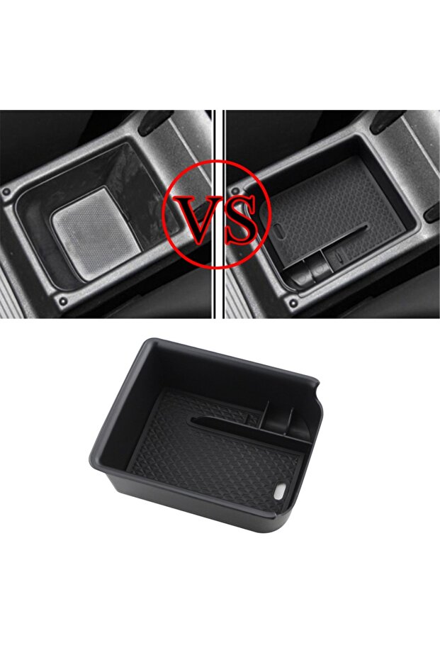 Car Armrest Storage Box Tray Center Console Organizer Holder for Volkswagen VW Golf 8 MK8 Golf8 2019