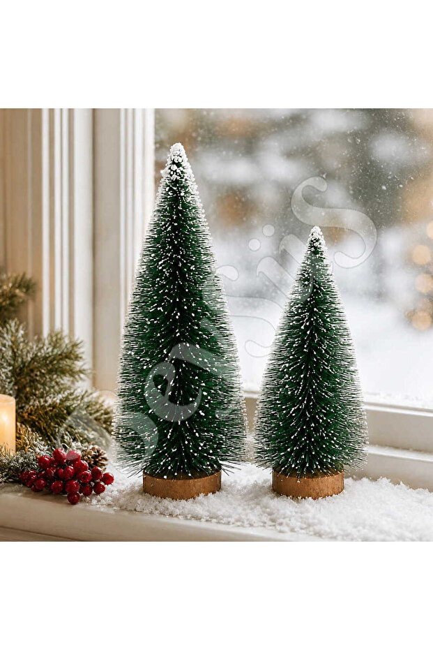 New Year's Mini Table Pine 2Li Green