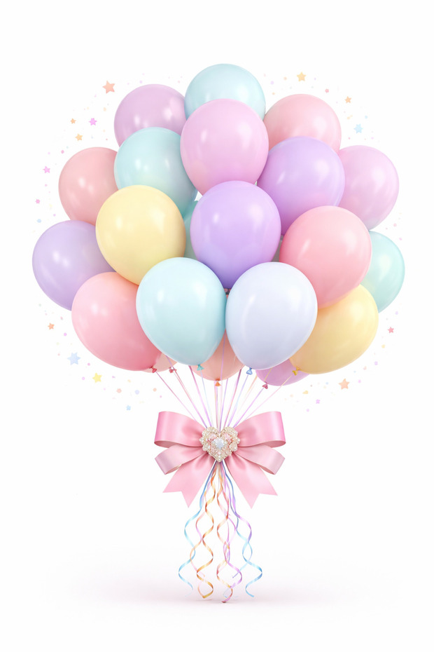 Mixed Macaron Balloons 20 Pieces 12 Inches