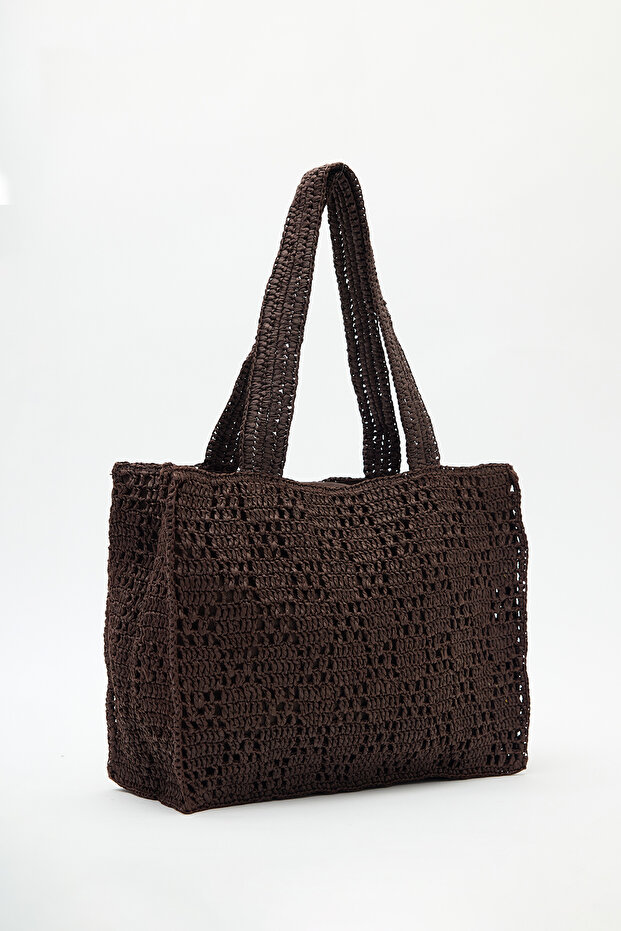 Haley Hazelnut Bags Dark Brown