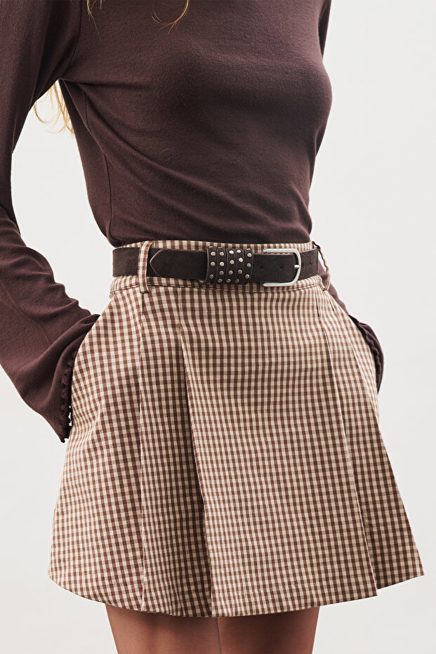 Zimba Detail Belt Brown
