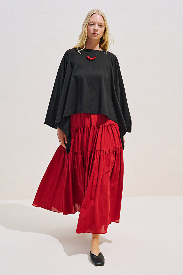 Volume Cape Blazer Black