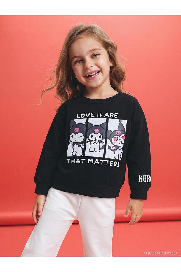 2-5 Years Old Sweatshirt - Black 2-3 Years Old