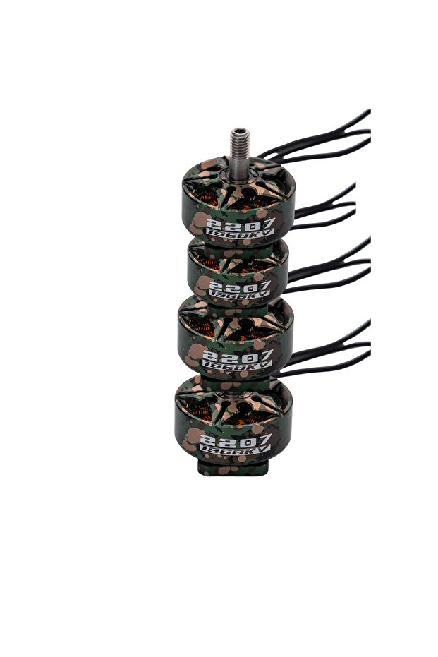 only CAMO 4p BZGNSS 2207 1960KV Brushless Motor - 6S Turbo-Cooled for 5 inch FPV Racing Drones | Smo