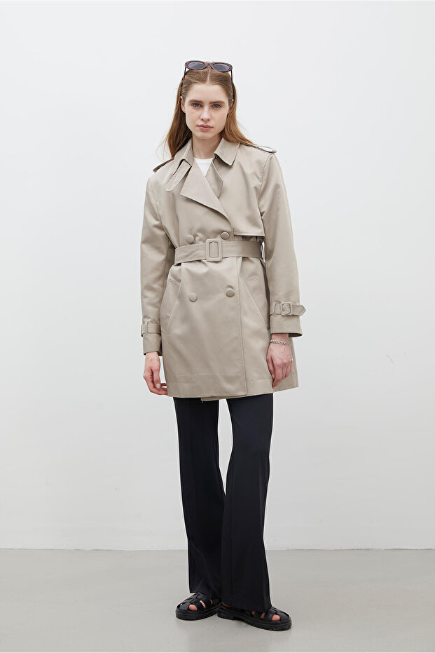 CHELSEA CROSSED COTTON SAND
