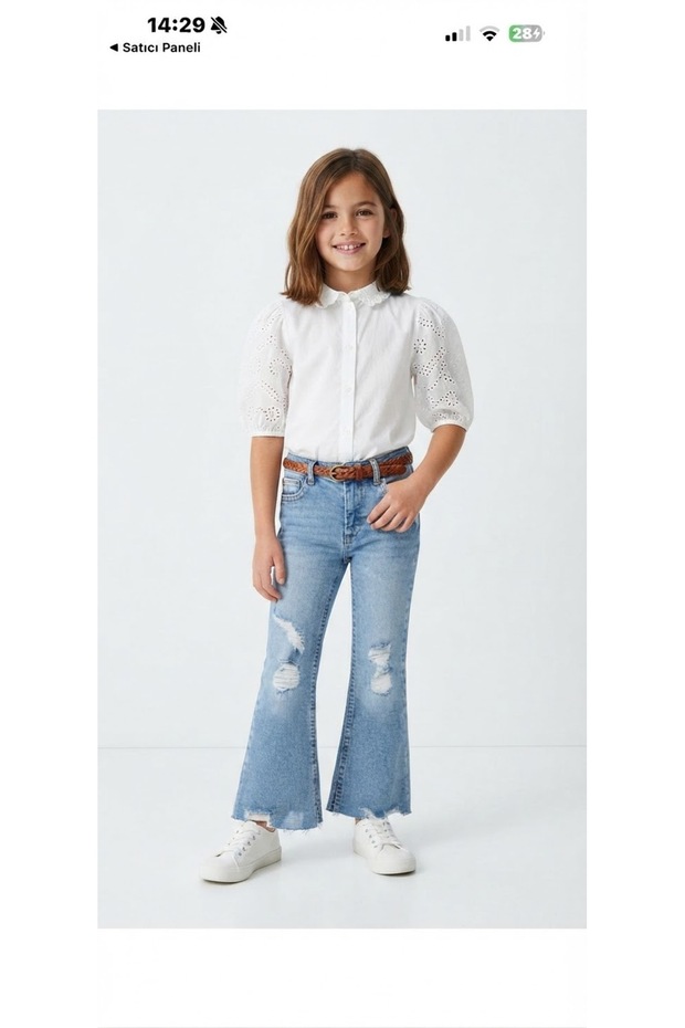 Spanish Riffed Jean Denim Jeans