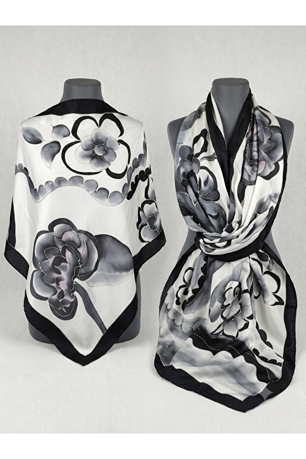 Eşarp batik elboyama