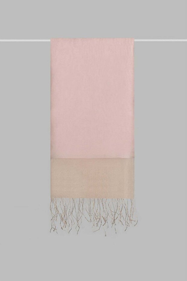 Silk Double Layer Tulle Shawl
