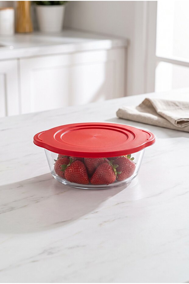 Borcam Storage Container with Lid 840 Cc