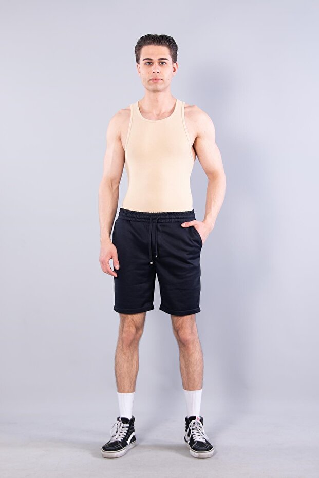 05 drawstring waist king pike three pocket double leg shorts