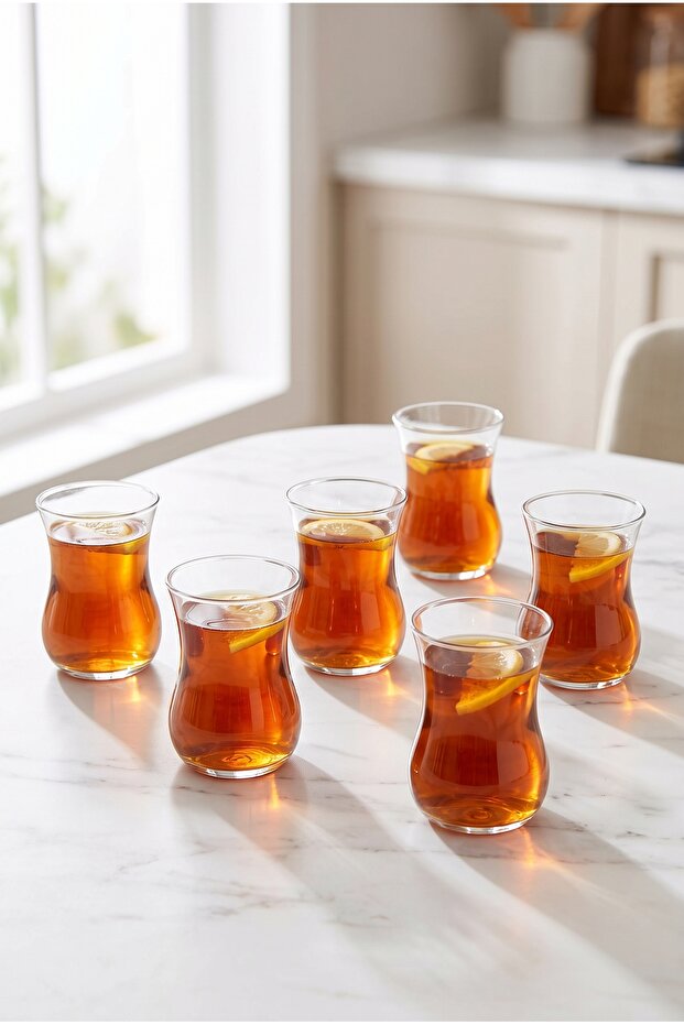 6-Piece Samovar Tea Cup Set 285 Cc
