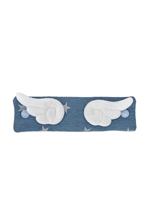 06 Wing Star Fabric Data Cable Organizer - Portable Charging Cable & Headphone Wire Winding Storage