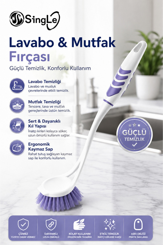 Softon Sink Brush Kitchen Brush