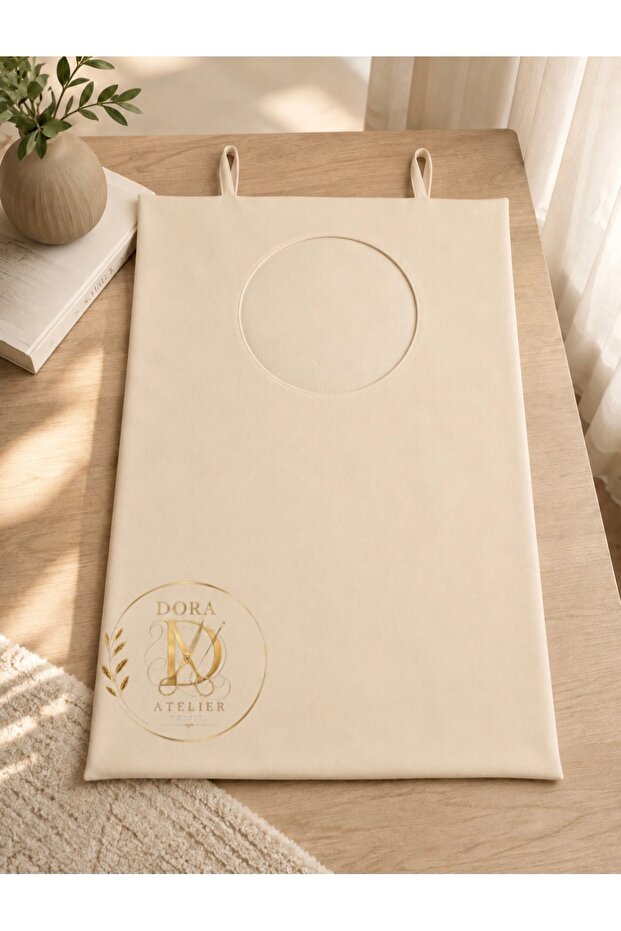 Behind the Door~Wall Dirty Basket Toy Organizer《Cream》 {Duck Fabric}