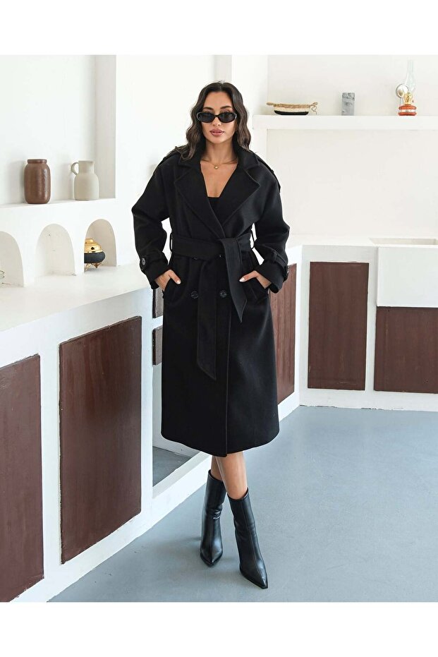 Premium Modern Black Coat