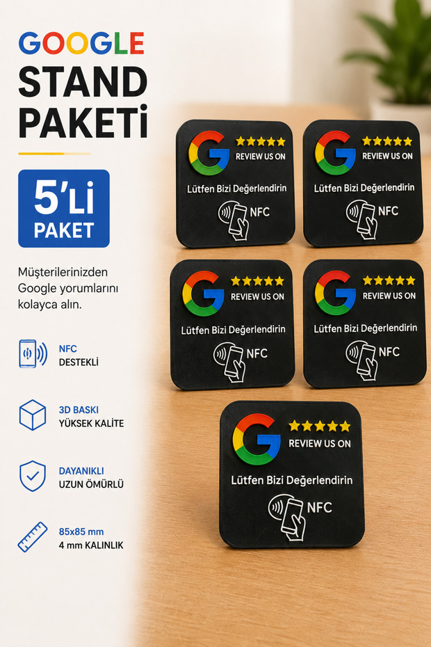 Nfc Yorum standi 5 ADET