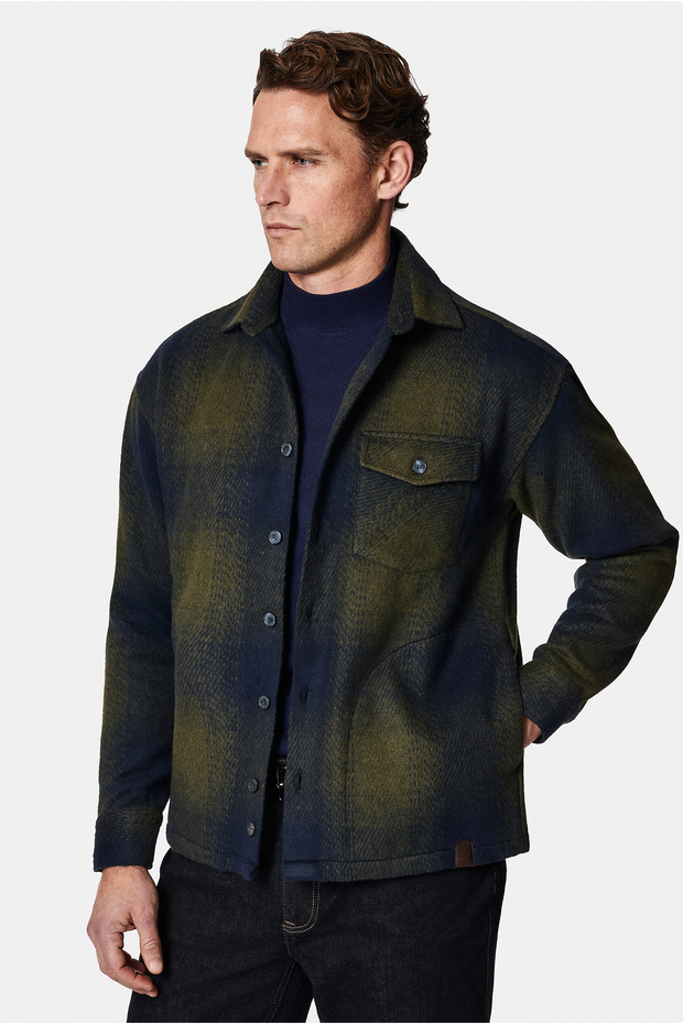 Long Sleeve Oversize Extra Comfortable Cut Cotton Plaid Lumberjack Shirt