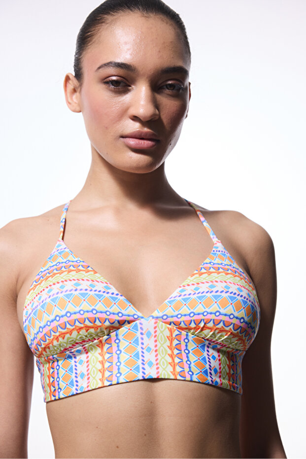 Ila Bralette Reversible Halter Neck Bikini Top