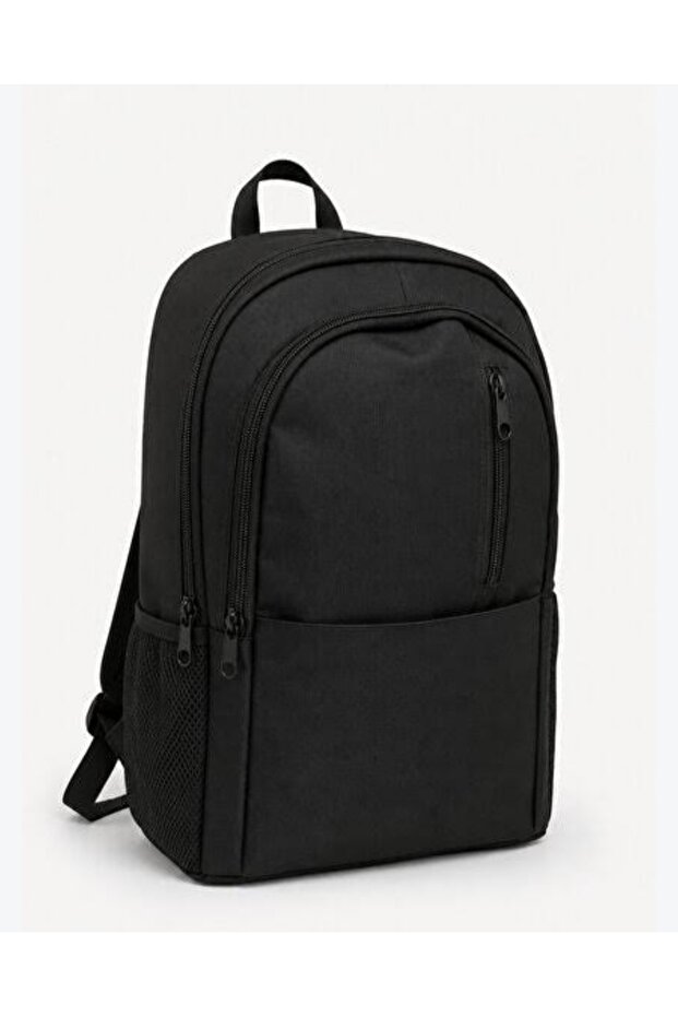 Women's Black 4-Pocket Backpack
