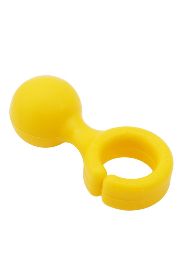 Yellow Portable Easy-to-Use Desk Or Table Clip Walking Stick Cane Holder On Table Rest Umbrella Hang