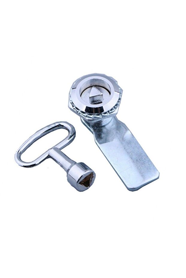 1set Multifunctional Gas Meter Cam Lock With Key Round Triangle Square Hole For Subway Train Elevato
