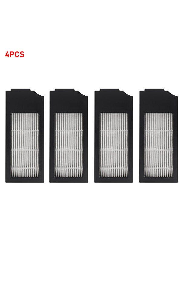 4PCS Filter For Ecovacs Deebot X1 OMNI/TURBO,T10 OMNI/TURBO/X1S PRO Dust Box,Main Side Brush,Hepa Fi