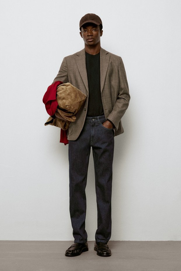 Tapered fit jeans