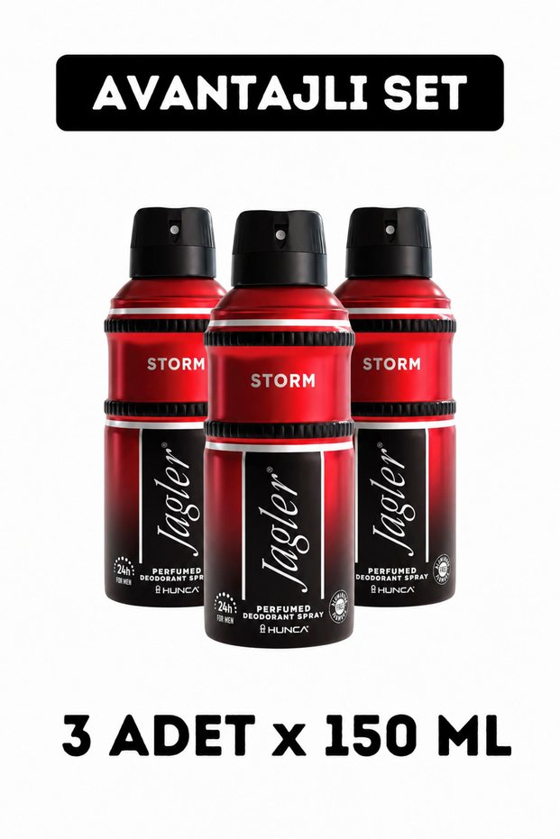 Deodorant Storm Bay 3 Lü Set