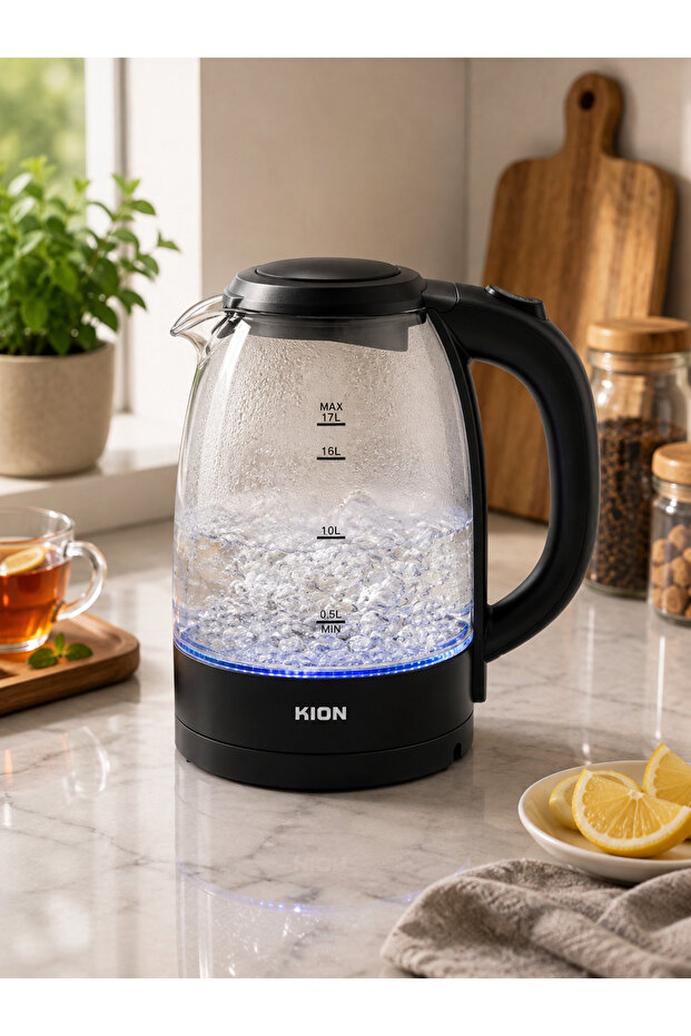 Glass Kettle, BWK17GG22BO, 1.7L, Premium Choice, Easy-Clean Premium, Premium, Assorted Color