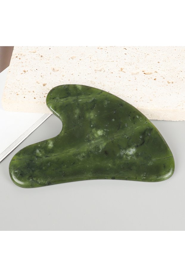 opalite Natural Stone Face Care Massager Rose Quartz Amethyst Crystal Facial Gua Sha Tool Skin Massa