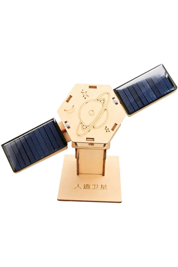 satellite Kids STEM Toys DIY Physical Model Science Experiment Educational Toy Handmade Small Produc