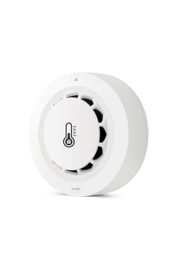 WiFi Tuya WiFi Smoke Alarm Temperature and Humidity Sensor Smoke Detector Fire Protection Alarm Smok