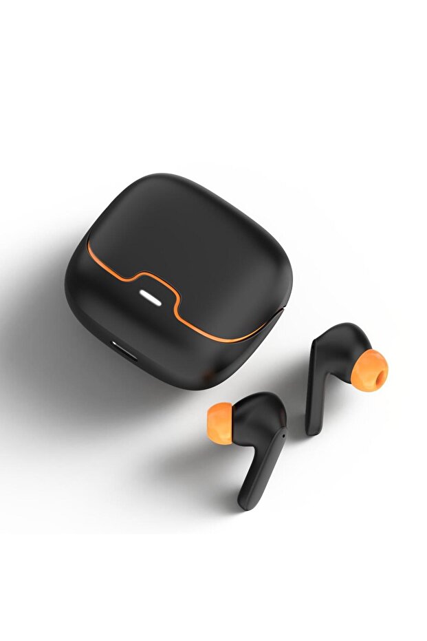 Black 5.4 Bluetooth TWS Wireless Bluetooth Earphones Ultra-low Latency Dual Microphone ENC Noise Can