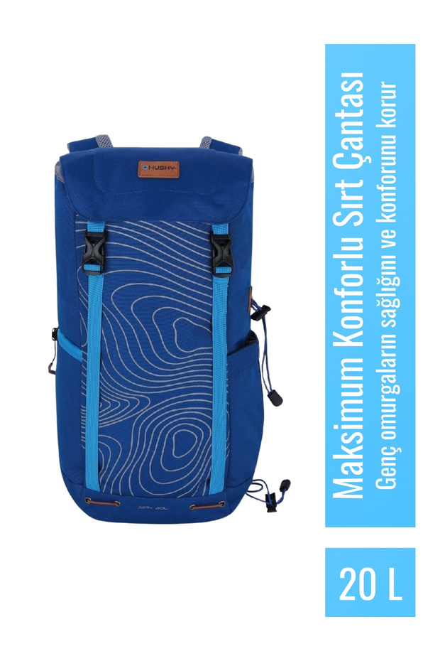 Jibby 20 Lt School Backpack (Blue)