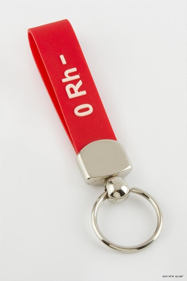 Spt-Gld 0 Rh Negative Group (53242) Keychain Red