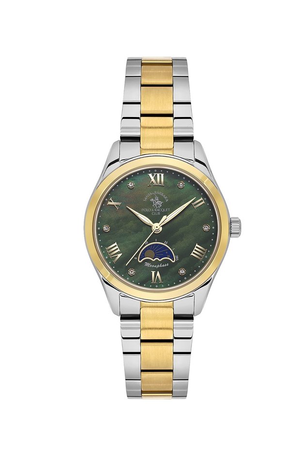 Santa Barbara Polo & Racquet Club Metal Cord Women Wrist Watch 5Atm Essa-Sb.1.10689-4