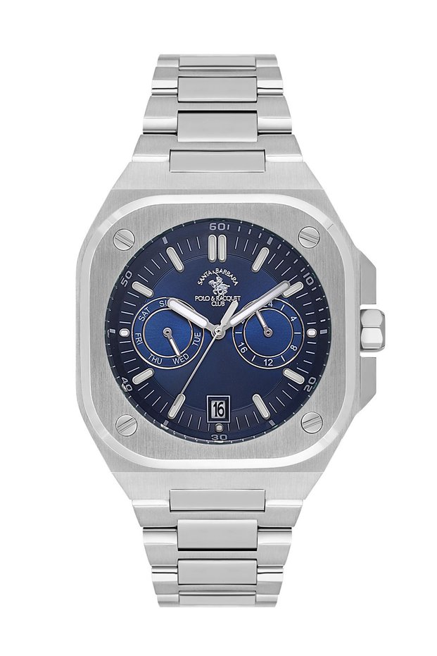 Santa Barbara Polo & Racquet Club Metal Cord Male Wrist Watch 5Atm Essa-Sb.1.10576-2