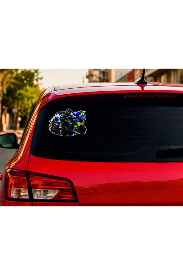 Atv Car 3 Oto Sticker(23X27 cm)