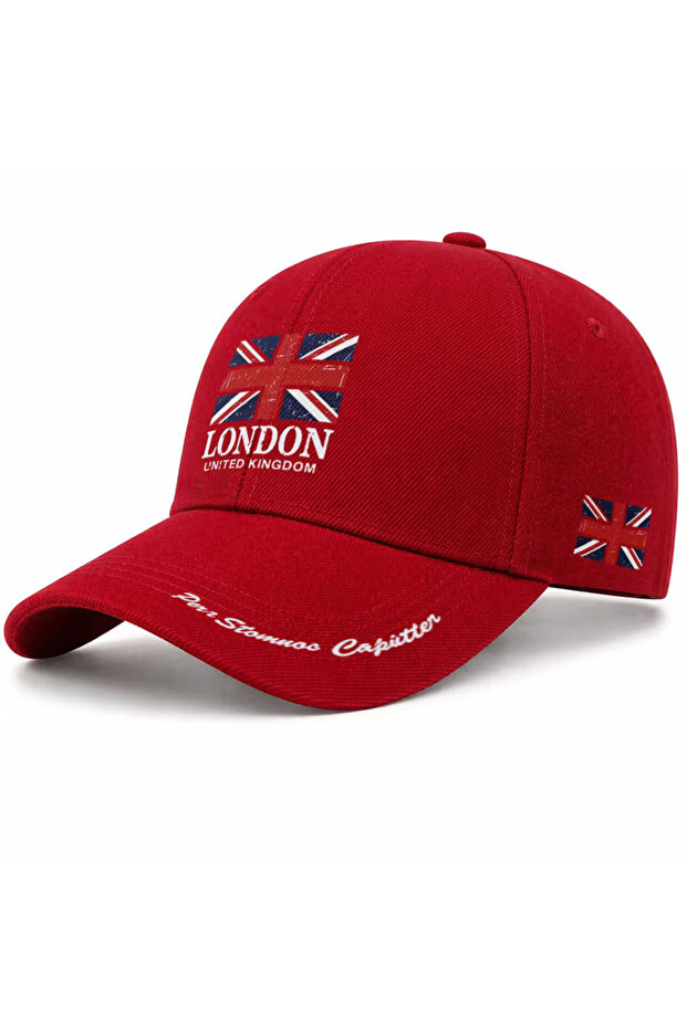 London United Kingdom Printed Snapback Cap