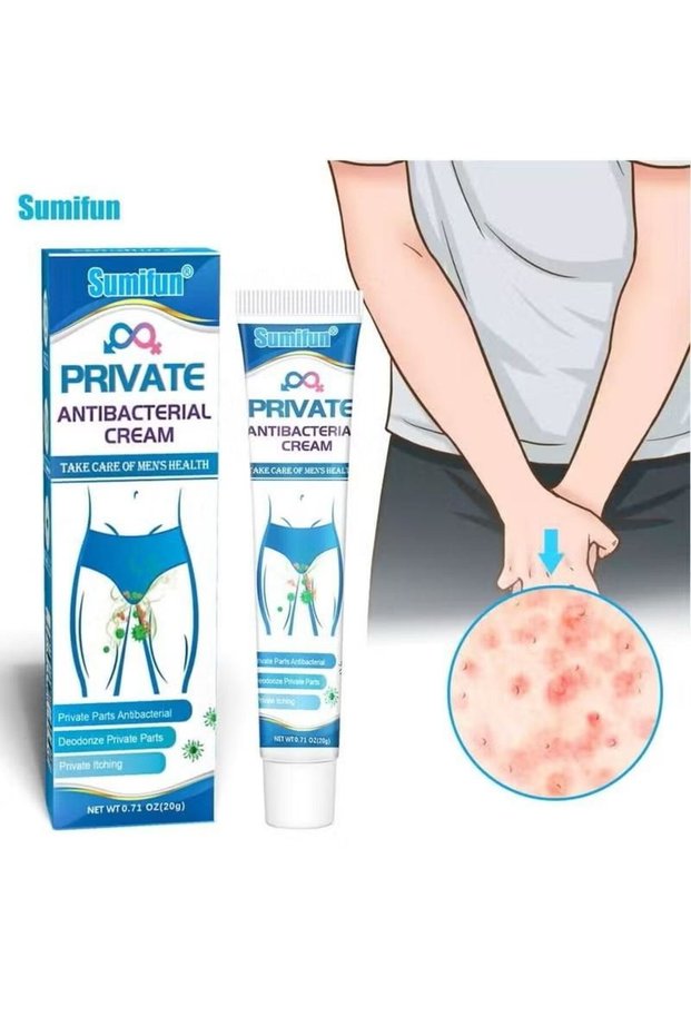 Antibacterial Cream for Skin Itching Relief, Topical Relief 20g